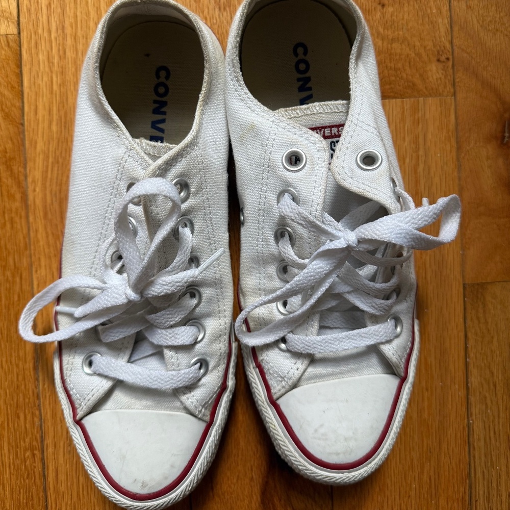 White Converse